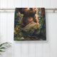 thumbnail image 5 of Balery Jungle Hat Bear Toalla de Microfibra Premium con Estampado – 27.5x16 pulgadas, Alta Absorción, Suave y Aterciopelada, Secado Rápido, 5 of 6