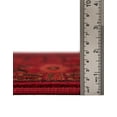 thumbnail image 5 of Unique Loom Tekke Collection Area Rug - Shakhrud (2' 7" x 10' Runner Red/Black), 5 of 7