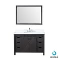 thumbnail image 2 of Lexora Home Marsyas Veluti 48" Quartz Top Single Vanity in Rustic Brown, 2 of 5