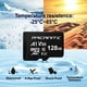 128 Go de Mémoire Micro SDXC avec Adaptateur - UHS-I U3, A1, V30, 4K, C10, Micro SD - AKV30A1128 – image 3 sur 5