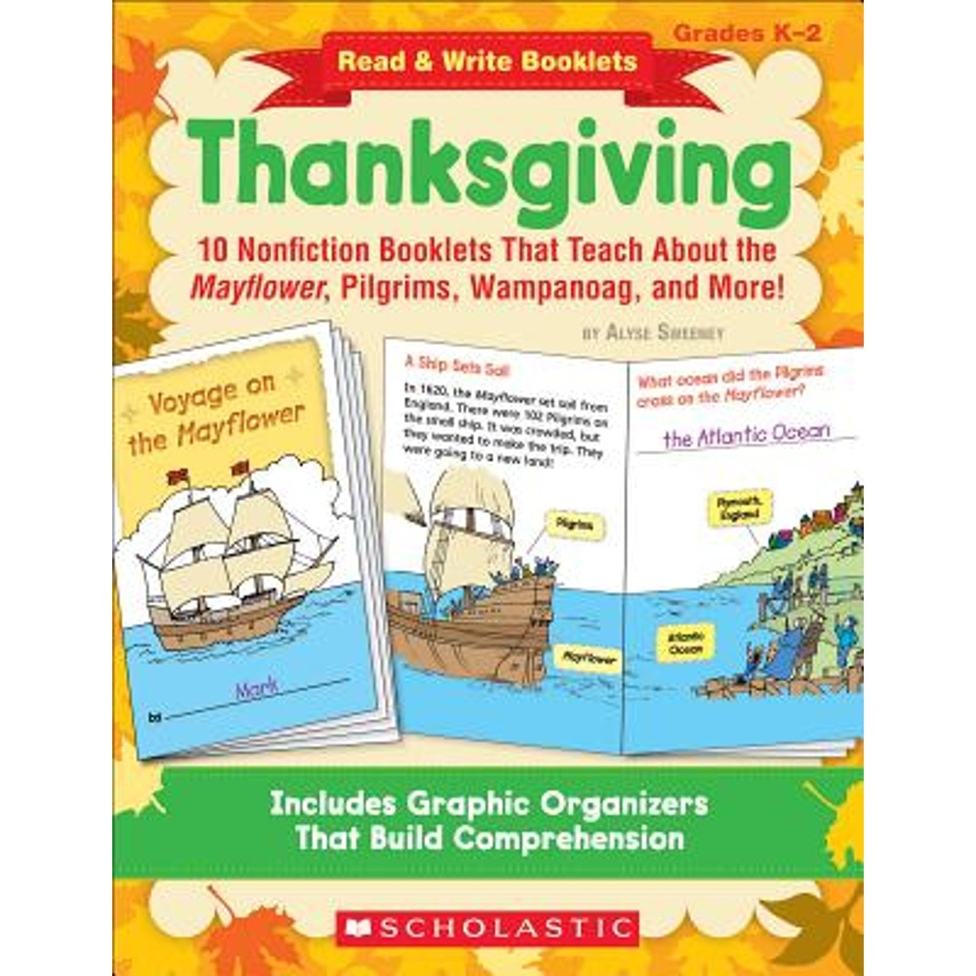 Pre-Owned Read & Write Booklets Thanksgiving Grades K-2 (Read and Write ...