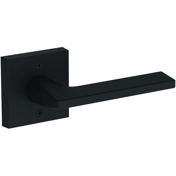 Baldwin HDANACSR190 Anaheim Hills Non-Turning One-Sided Dummy Door Lever - Black