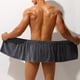 thumbnail image 3 of 1 paquete de toalla de baño suave para hombre, pantalones cortos, toalla de playa suave para nadar, manta (gris), 3 of 4