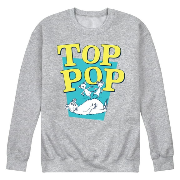 Hop on Pop - Top Pop - Men's Crew Neck Fleece Pullover