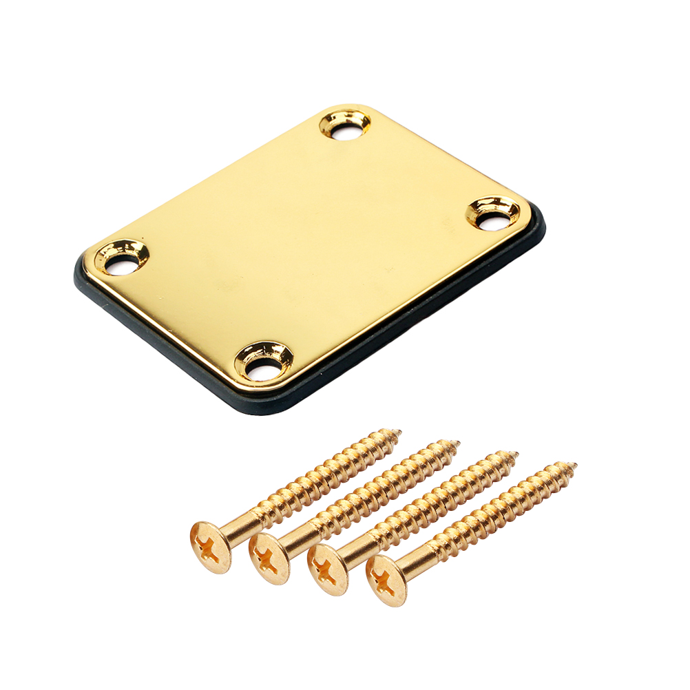 Rosarivae GV106 Electric Guitar Neck Plate Bass Guitar Neck Strength