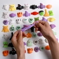thumbnail image 4 of 24 Pcs Halloween Mochi Squishy Toys, Halloween Classy Character Stress Relief Toys for Party Favors, Classroom Prize, Halloween Goodie Bag Goodie Fillers Style Random, 4 of 5