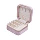 thumbnail image 5 of Caja de Almacenamiento de Joyería Cremallera Terciopelo de 2 Capas con Exhibidor de Joyería para Anillos , BLESIY joyero, 5 of 8