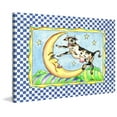thumbnail image 2 of "Cow & Moon" by Reesa Qualia Painting Print on Wrapped Canvas, 2 of 5