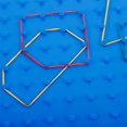 thumbnail image 3 of 1 Set Educational Toys Student Geoboard Kids Crafting Tool For Geometric Geoboard Geometric Shape Puzzle Peg Plastic Board To Create Figures Shapes, 3 of 8