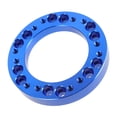 thumbnail image 1 of Luxshiny Steering Wheels Adapter Aluminum Alloy Blue Vehicle Modification 1Pack, 1 of 8