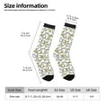 thumbnail image 2 of Rocae Ducky for Adult Socks Casual Athletic Stretchy Loose Socks for Women Men Non-Slip Middle Tube Socks, 2 of 6