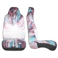 thumbnail image 5 of Haiem Blue Swirl Fireworks Printed Car Seat Covers Set of 2, Universal Fit Car Seat Covers,Protective Seat Covers,Comfortable Car Seat Covers, Easy Installation Seat Covers, 5 of 9