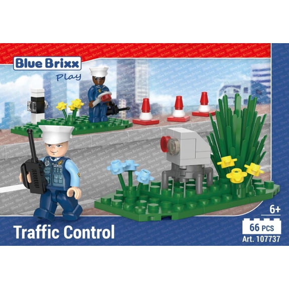 Bluebrixx Traffic Control Set 107737