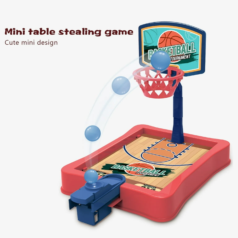 XZNGL Enfants Jouets Jeux de Société Mini Jeu de Société pour Enfants Finger  Shoot Basketball Machine Parent-Enfant 