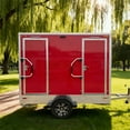thumbnail image 4 of Goeasy Mobile Bathroom Trailer with Dual Restroom Units and Hand Washing Stations for Events, 4 of 7