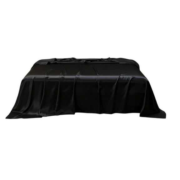 Luoshdecor Satin Duvet Cover King size ,89x102 in ,Microfiber Soft Silky Sheets for Hair and Skin,Similar to Silk Bed Sheets ,for Home Decor,Hotel