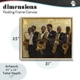 thumbnail image 3 of Golden Era Ensemble Gold Framed Floater Canvas Wall Art, design by Marta Wiley, 3 of 10