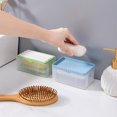 thumbnail image 3 of Bewildely Caja de espuma para baño, antideslizante, caja de drenaje para limpieza de ropa, contenedor de plástico multifuncional para Suministros de limpieza para el hogar Rosado, 3 of 6