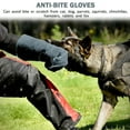 Animal Handling Gloves Bite Proof,iClover Best Bite Resistant Gloves to