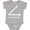 AC-Heather Grey, variant on Inktastic I'm Acute Baby Boys or Girls Baby Bodysuit
