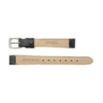 thumbnail image 2 of Ladies 12mm Black Genuine Textured Leather Replacement Watch Strap, 2 of 2