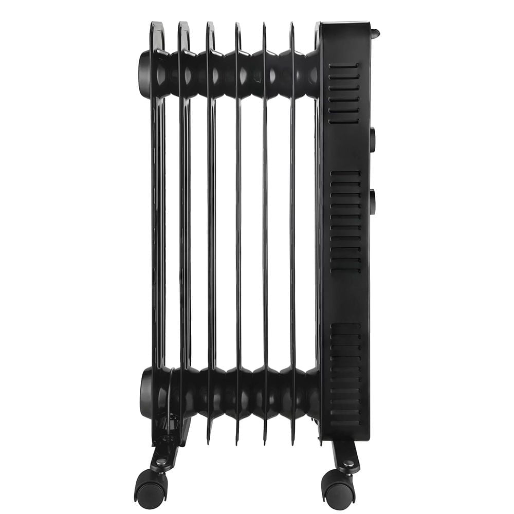 Chauffage radiant électrique à huile Pelonis 1500 W à commande mécanique, 3 réglages