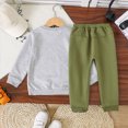 thumbnail image 7 of TOWED22 Toddler Baby Boy Clothes Print Long Sleeve Sweatshirt Pullover Top Jogger Pants Fall Winter Outfits, 7 of 7