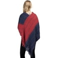 thumbnail image 3 of CoCopeaunt Women Tassel Shawl Wraps Knitted Poncho Winter Soft Sweater Cardigan Blanket Cape, 3 of 6