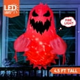 thumbnail image 2 of Fantasma inflable Joiedomi para Halloween, 137 cm, con LED giratorio, 2 of 8