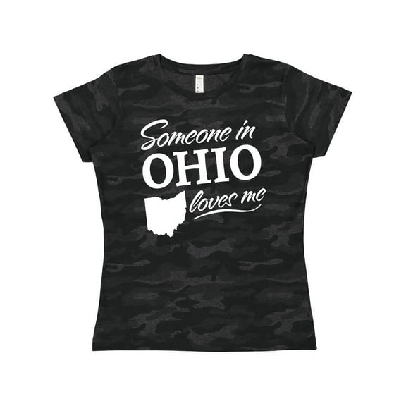 Inktastic Someone in Ohio Loves Me Women's T-Shirt