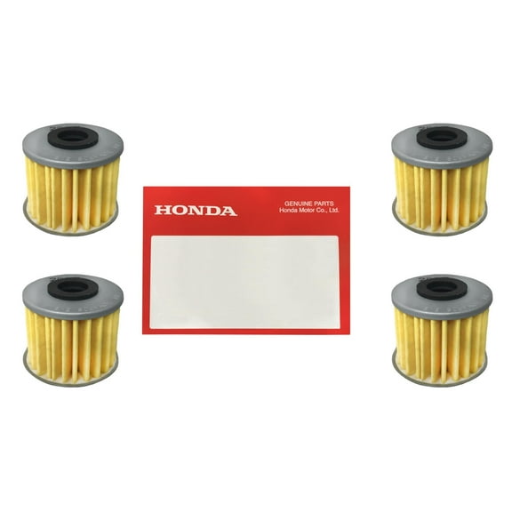 4 Pack OEM Honda Oil Filter 15412-MGS-D21 Fits - Talon / Pioneer / CRF 1000