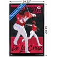 thumbnail image 3 of MLB Cincinnati Reds - Elly De La Cruz 23 Wall Poster, 22.375" x 34" Framed, 3 of 5