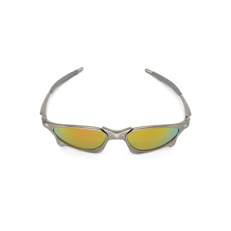 Walleva 24K Gold Polarized Replacement Lenses for Oakley Penny 