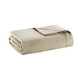 thumbnail image 3 of Madison Park Egyptian Cotton Lightweight Blanket, Twin - Khaki, 3 of 6