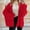 Red, variant on Delayuji Womens Oversized Cardigan Sweaters Open Front Chunky Knit Casual Loose Long Sleeve Spring Sweater Coats