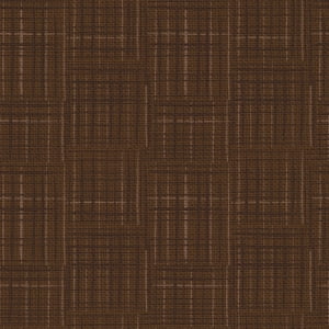 Waverly Inspirations Cut by the Yard 100% Cotton Kristen's Crosshatch, Brown , 44" Wide for Quilting & Sewing