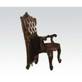thumbnail image 2 of ACME Versailles Arm Chair (Set-2) in Two Tone Light Brown Synthetic & Cherry Oak, 2 of 2