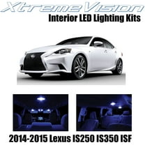 XtremeVision Interior LED for Lexus IS250 IS350 ISF 2014-2015 11 pcs Blue Interior LED Kit   Installation Tool