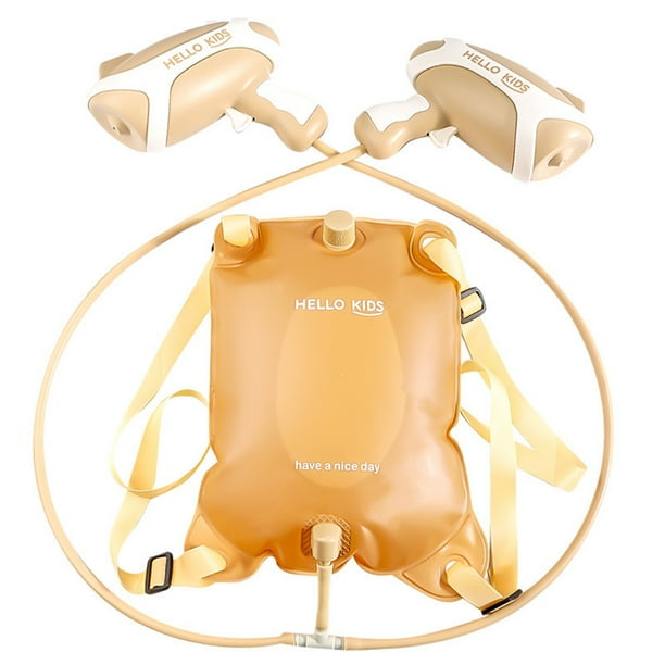 Pistola doble eléctrica 1200CC Juguetes de lucha contra el agua para niños Niños (Doble) Ehuebsd libre de BPA
