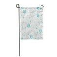 thumbnail image 1 of JSDART Bleu Abstrait Aqua Gouttes Partout Beauté Jardin Drapeau Décoratif Drapeau Maison Bannière 12 X 18 Pouces, 1 of 1
