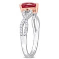 thumbnail image 3 of Everly Women's Ruby 14k Two-tone Gold Ring, 3 of 8