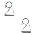 thumbnail image 1 of Tholdsy 1.8M Coiled Cable Wire Mini Micro USB for Mechanical Keyboard Game Console 2piezas Gris, 1 of 1