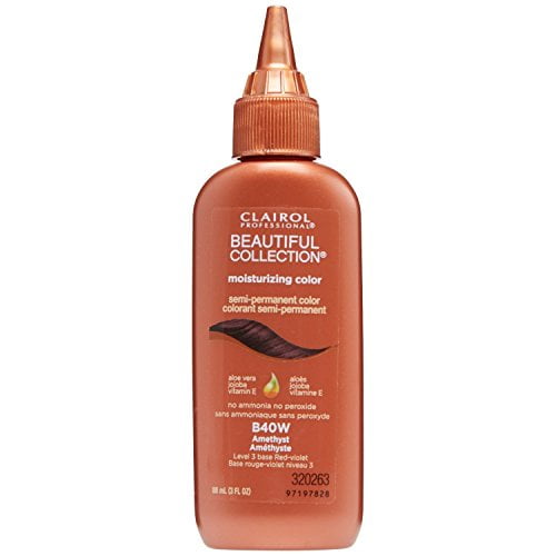Clairol Professional Beuatiful Colection Semi Permanent Hair Color - B40w - Amethyst