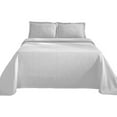 thumbnail image 5 of SUPERIOR Couvre-Lit Matelassé en Coton 100 % Fleur de Lis pour Lit Simple, Blanc, 5 of 5