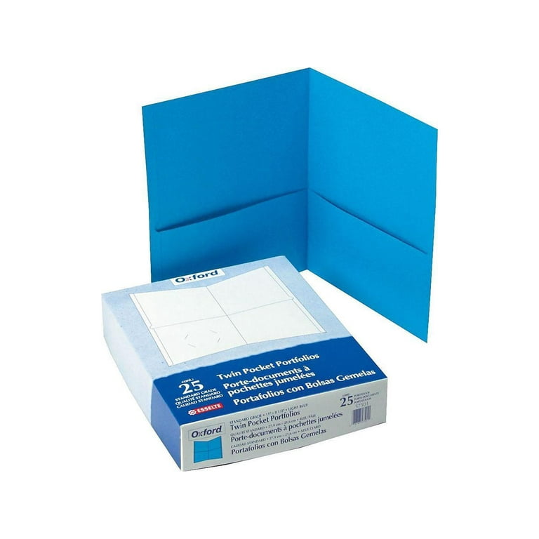 Twin-Pocket Folders with 3 Fasteners, 0.5 Twin-Pocket Folders with 3 Fasteners, 0.5