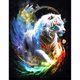 thumbnail image 1 of Pintura de diamante 5D DIY Full Round Drill Tiger Kit Home Art Decoration (A7155) Hugtrwg Para estrenar, 1 of 9