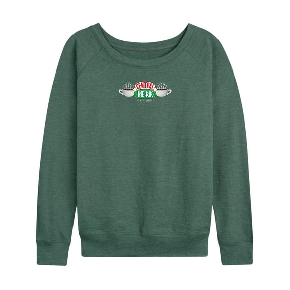 Friends - Central Perk Logo - Women's French Terry Long Sleeve Pullover