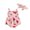 Pink, variant on Baby Toddler Girls Summer Sweet Romper 3 6 12 18 Months Sleeveless Floral Print Tank Romper with Headband
