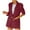 Red, variant on YANHAIGONG Blazers for Women Suit Jackets Dressy 3/4 Sleeve Blazer Business Casual Outfits for Work Plus Size Blazers for Women On Clearance