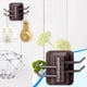 thumbnail image 3 of Creative Fourlink Rotating Hook Strong Viscose Towel Rack Bathroom Wall Shelf Punching And Traceless Sticky Hook, 3 of 4